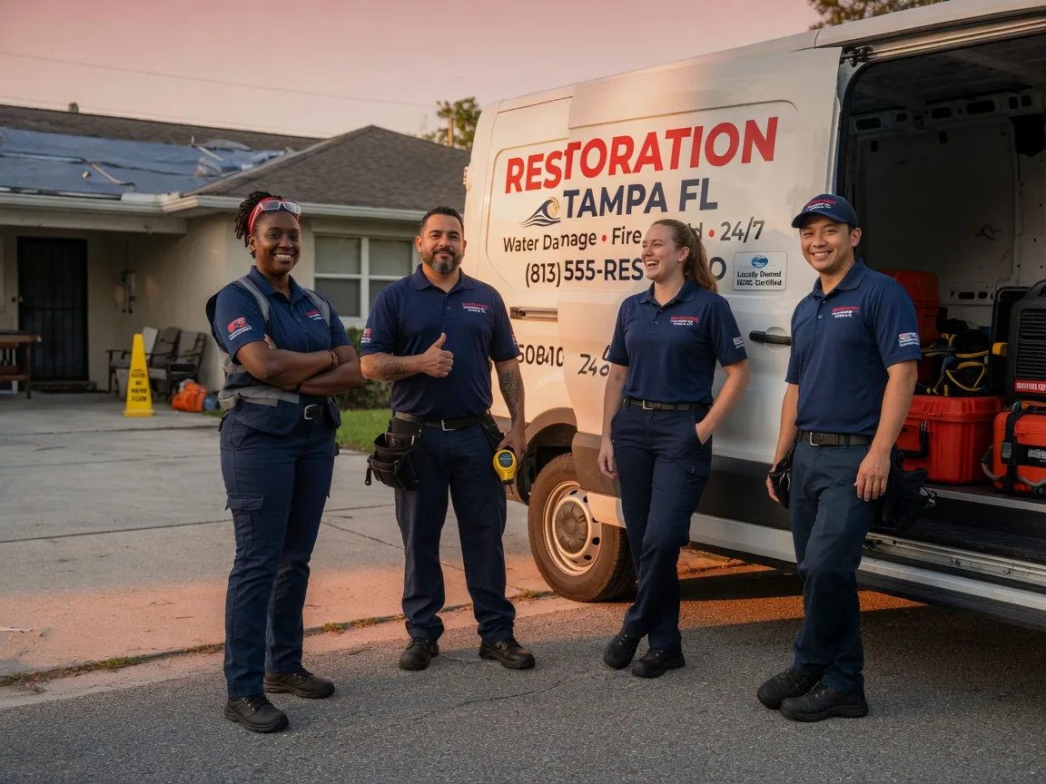 Water Damage Restoration company in Bleiblerville, TX