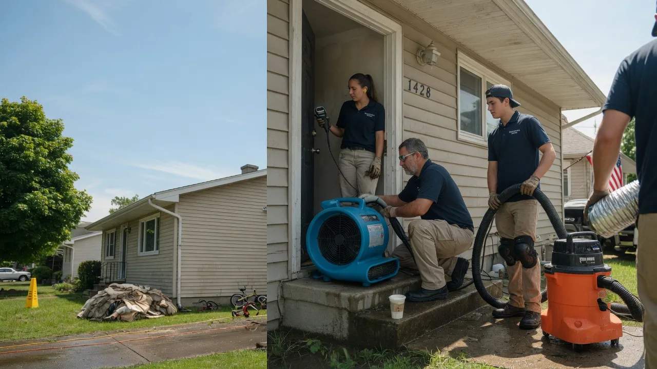 Water Damage Restoration in Bleiblerville, TX near me